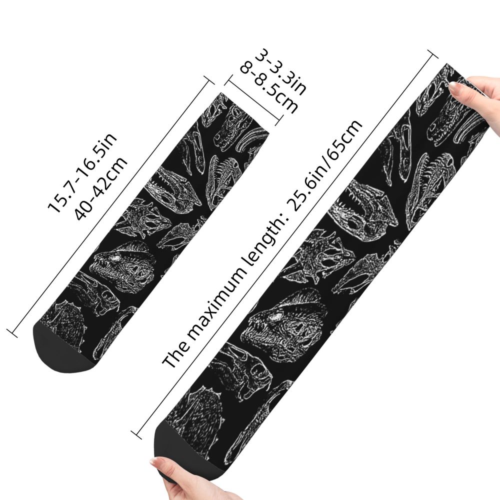 Dinosaur Skull Socks (Unisex)