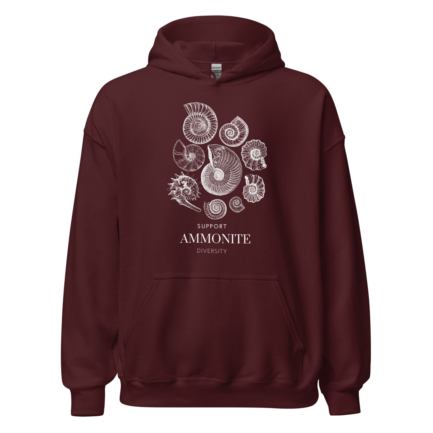 Support Ammonite Diversity Unisex Hoodie