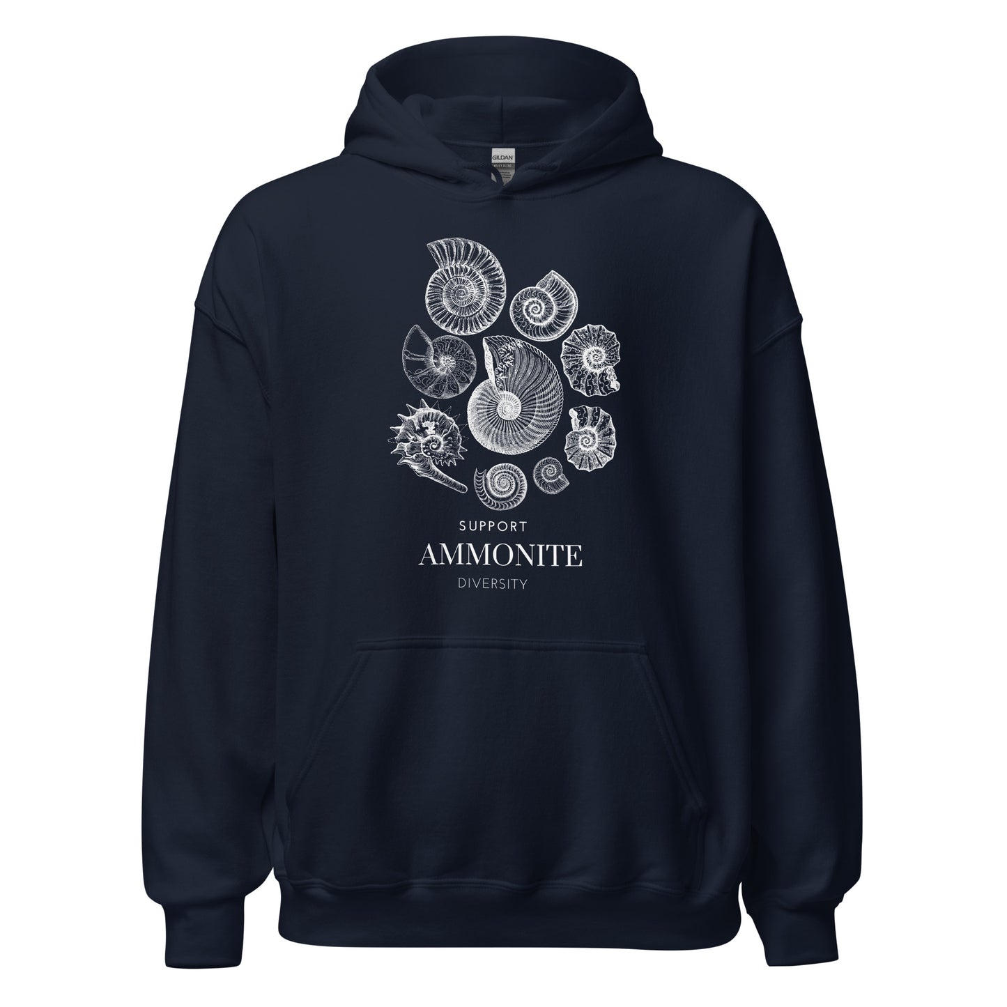 Support Ammonite Diversity Unisex Hoodie