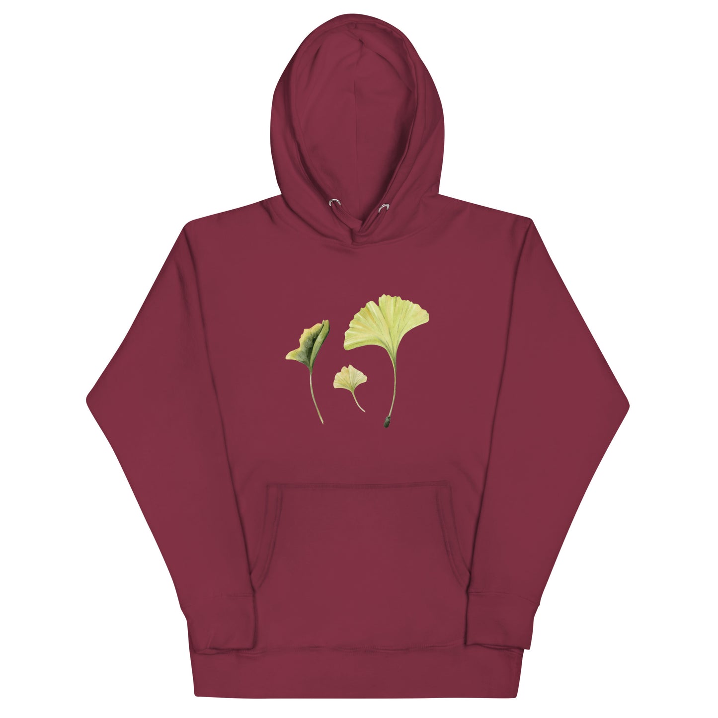 Ginkgo Leaf Hoodie Unisex
