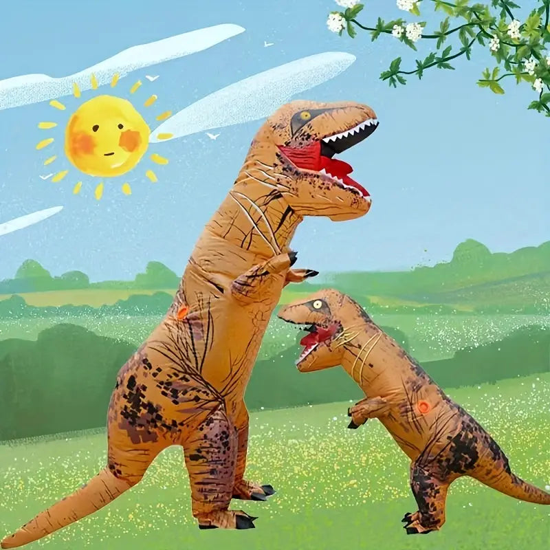 Inflatable T Rex Costume PaleoFloof