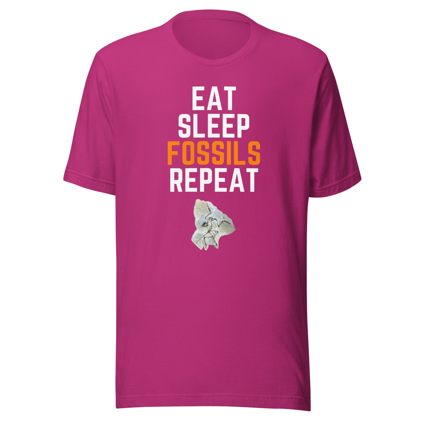 Eat Sleep Fossils Repeat T-Shirt (Unisex) Archaeopteryx